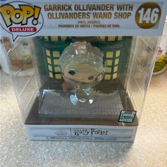 Funko Pop Deluxe Garrick Ollivander with Wand Shop - Picture 3 of 11